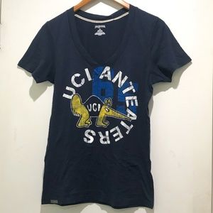 NWT 65 UCI Anteaters V-Neck T-Shirt